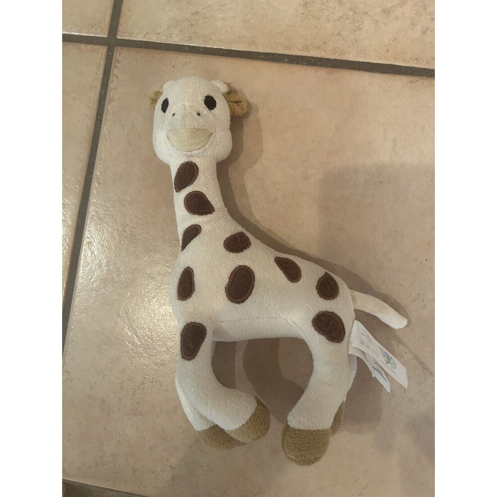 Vulli Sophie La Giraffe Baby 10" SOFT RATTLE Original Plush